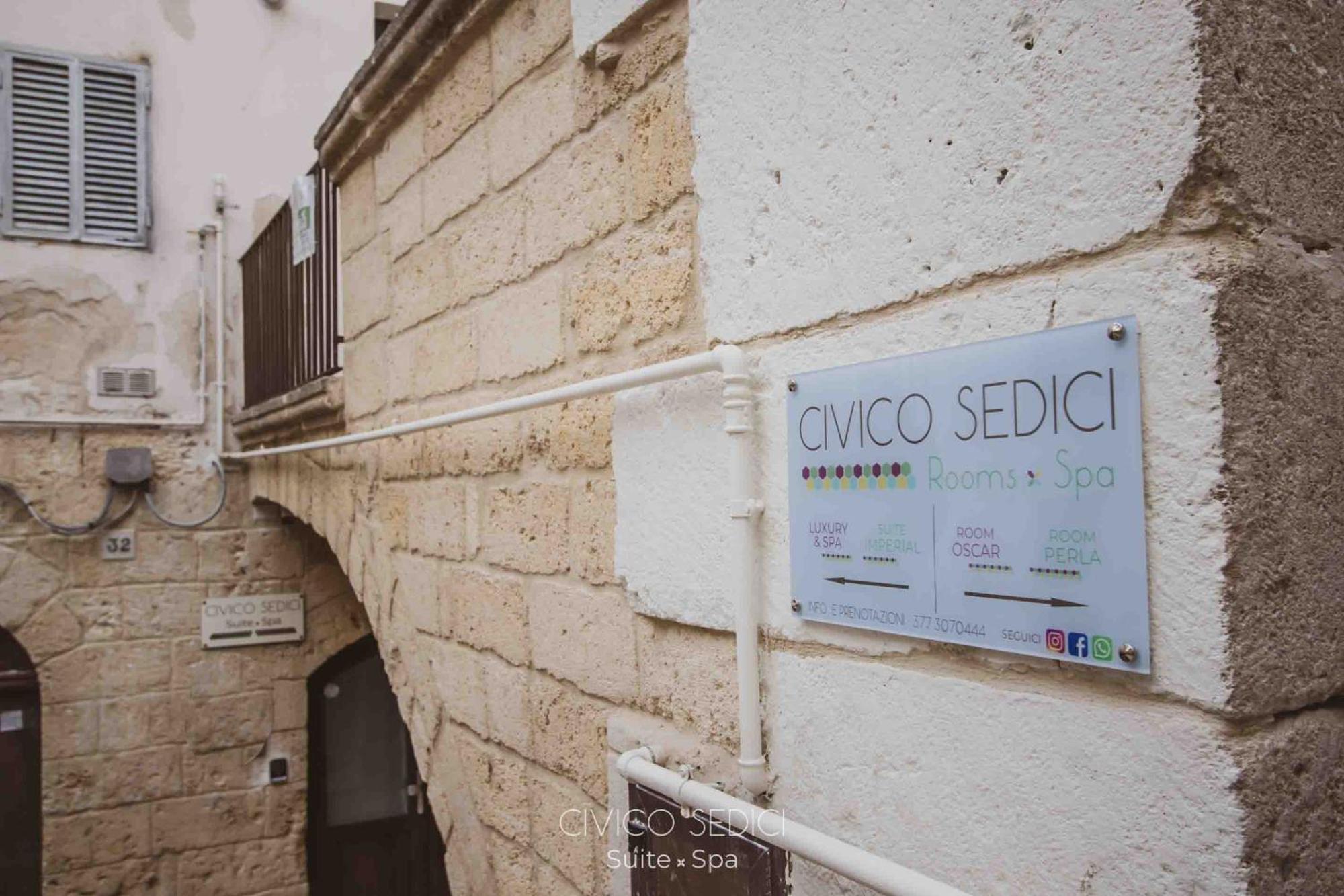 Civico Sedici Suite & Spa Альтамура Экстерьер фото